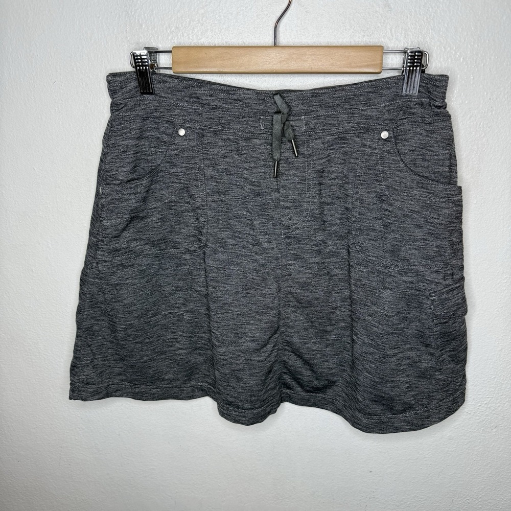 Kuhl Gray Mova Skort Tennis Pickleball Outdoor Women's Medium Shorts Lined Skirt